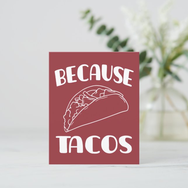 Por causa dos Tacos (Em pé/Frente)