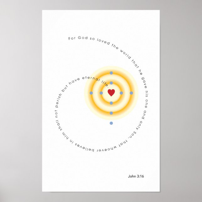 Por Deus, tão amado como o poster mundial (Frente)