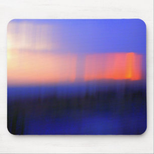 Por do sol abstrato Mousepad
