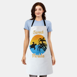 Pôr do sol bonito na Flórida