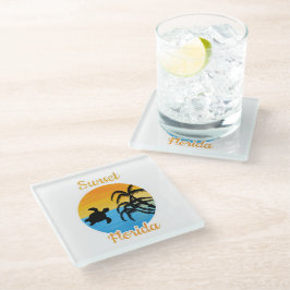 Pôr do sol bonito na Flórida