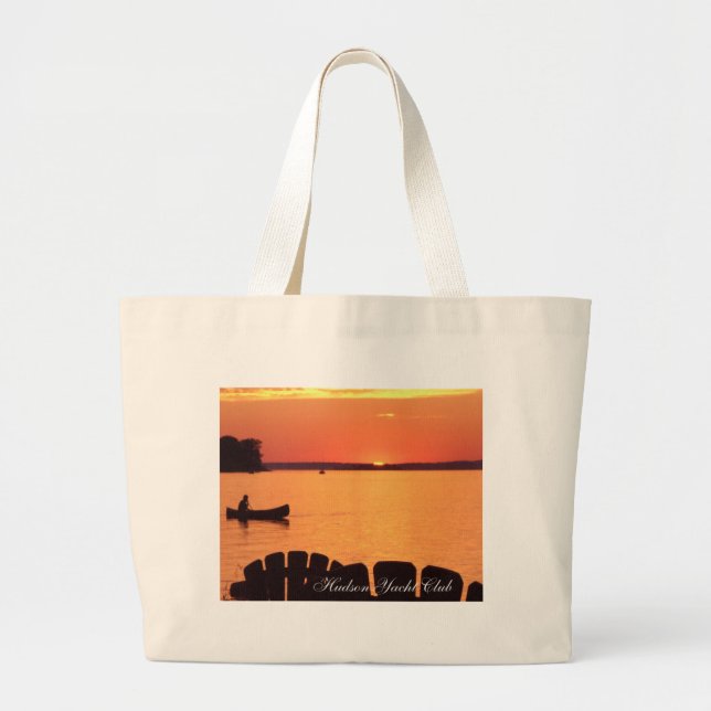 Por do sol canadense….A bolsa de praia do yacht (Frente)