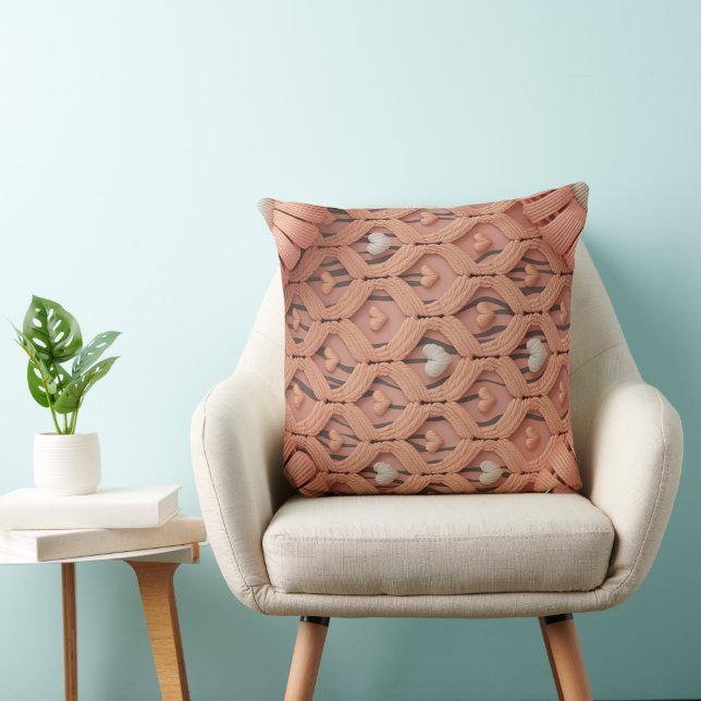 Pôr do Sol Cobertura de Almofada com Tigre em Croc (Cadeira)