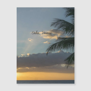 Pôr do sol em Oahu, Havaí