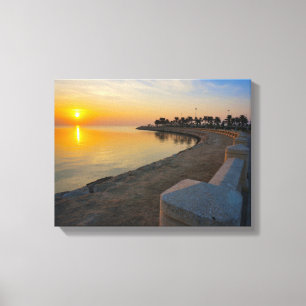 Pôr do Sol Nº 6, Impressão em Tela da Série Pôr do