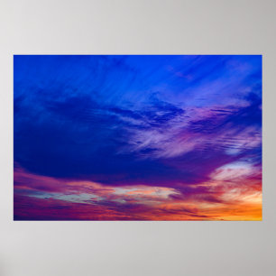 pôr do sol na praia 3 poster