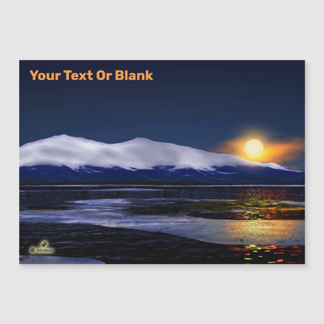 Pôr Do Sol No Gelo (Frente)