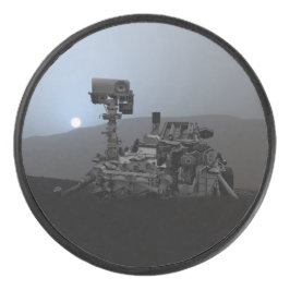 Pôr do sol no Mars Curiosity Rover 