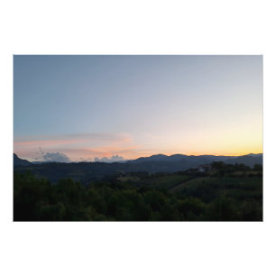 Pôr do sol nos Cárpatos – Fotografia de montanha d
