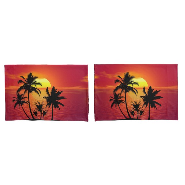 Por do sol tropical (Frente - conjunto)