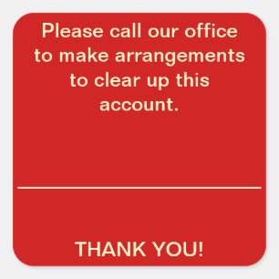 POR FAVOR, CHAME-NOS O Adesivo de Coleções