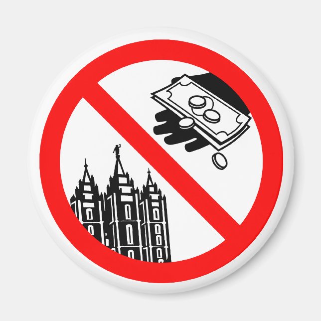 Por favor, não alimente o imã da igreja (Frente)