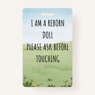 Por favor, não toque no Crachá da etiqueta do asse