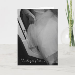 Por favor, seja meu convite para casamento de anfi