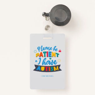 Por Favor, Seja Paciente Eu Tenho Crachá Personali