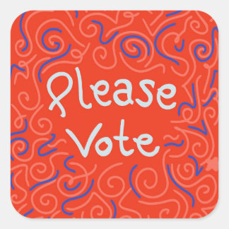 Por favor, vote em adesivos