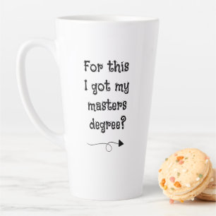Por Isso Eu Consegui Meu Mestrado? Caneca para caf