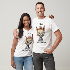 Por Isso, Eu Sou Camiseta De Gatos