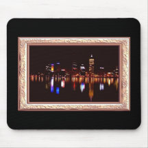 Por Noite Reflete Mousepad