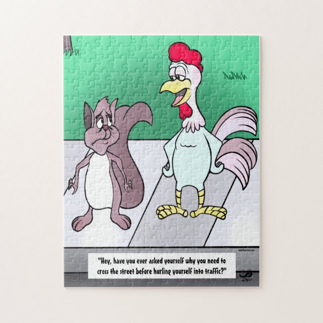 Por que os esquilos atravessam a Quebra-cabeça (Vertical)