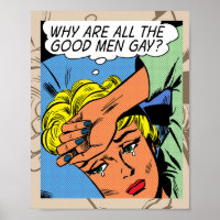 "Por que todos os bons homens são Gay?" Pôster