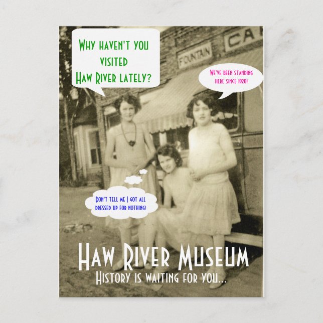 Por que você não visitou o cartão postal? (Frente)