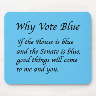 Por que votar azul no mouse Pad 2022