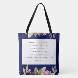Por toda a Escritura Cristã Design Tote Bag