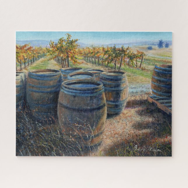 "Por Trás Da Sala Do Provando" Quebra-cabeça Jigse (Horizontal)