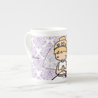 Porcelana Adorável caneca de primeira comunhão