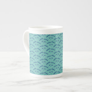 Porcelana Arcos de água com caneca especial