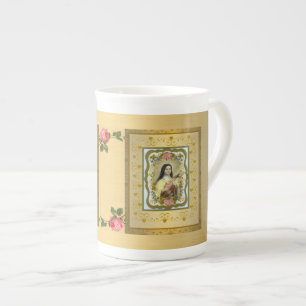 Porcelana ARTIGO do PRESENTE da caneca de China de osso do