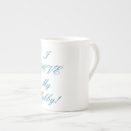 Porcelana Branco, caneca de China de osso
