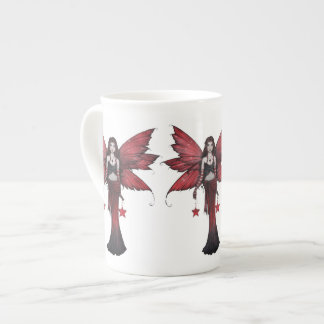 Porcelana Caneca Alta Fada de Natal