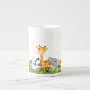 Porcelana Caneca bonito de China de osso 	dos animais do