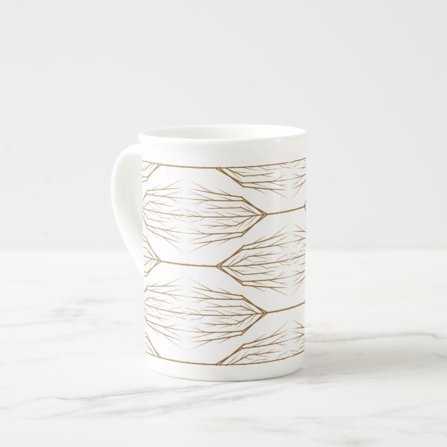 Porcelana Caneca China de inverno (Frente Esquerda)