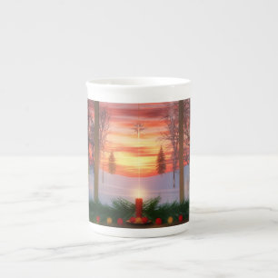 Porcelana Caneca da Especialidade de Dias do Céu