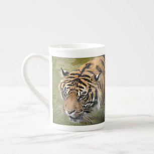 Porcelana Caneca da foto de China de osso do tigre Siberian
