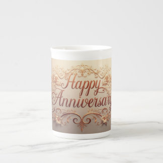 Porcelana Caneca de Aniversário de Casamento Especial