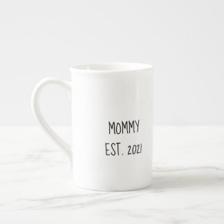 Porcelana caneca de "ano de repouso" para novos pais