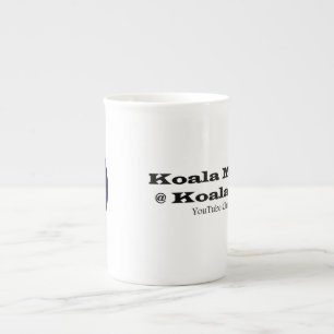 Porcelana Caneca de Bebida Musical Koala