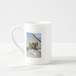 Porcelana Caneca de Café Casamento de Gato & Rato Caprichoso