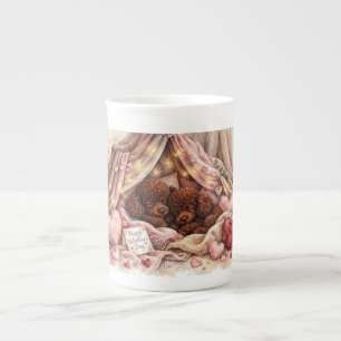 Porcelana Caneca de Café de Poodle Fofa – Caneca para Amante