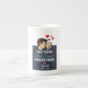 Porcelana Caneca de Café Personalizada para o Papai