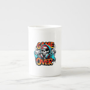 Porcelana Caneca de Cerâmica Coelho Floral