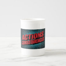 Caneca de Cerveja As Ações Têm Consequências