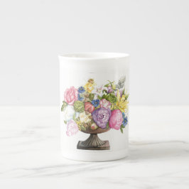 Porcelana Caneca de China de osso da multa do arranjo de Ann