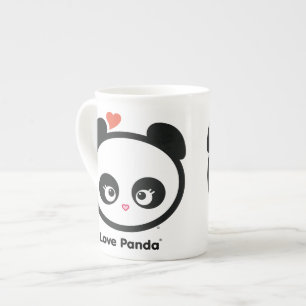 Porcelana Caneca de China de osso de Panda® do amor
