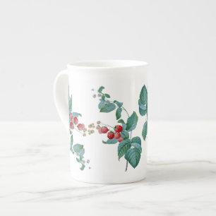 Porcelana Caneca de China de osso de Redoute das framboesas
