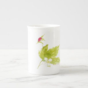 Porcelana caneca de fruta